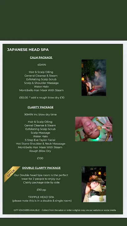 LUXE Hair. Beauty. Bridal - Head Spa